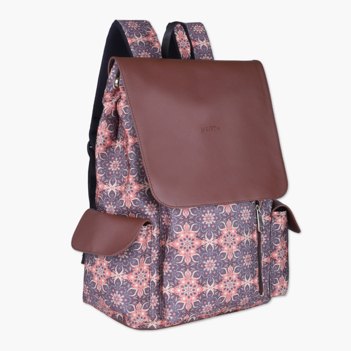 Vintage Print | Protecta Prisma Laptop Backpack - 4