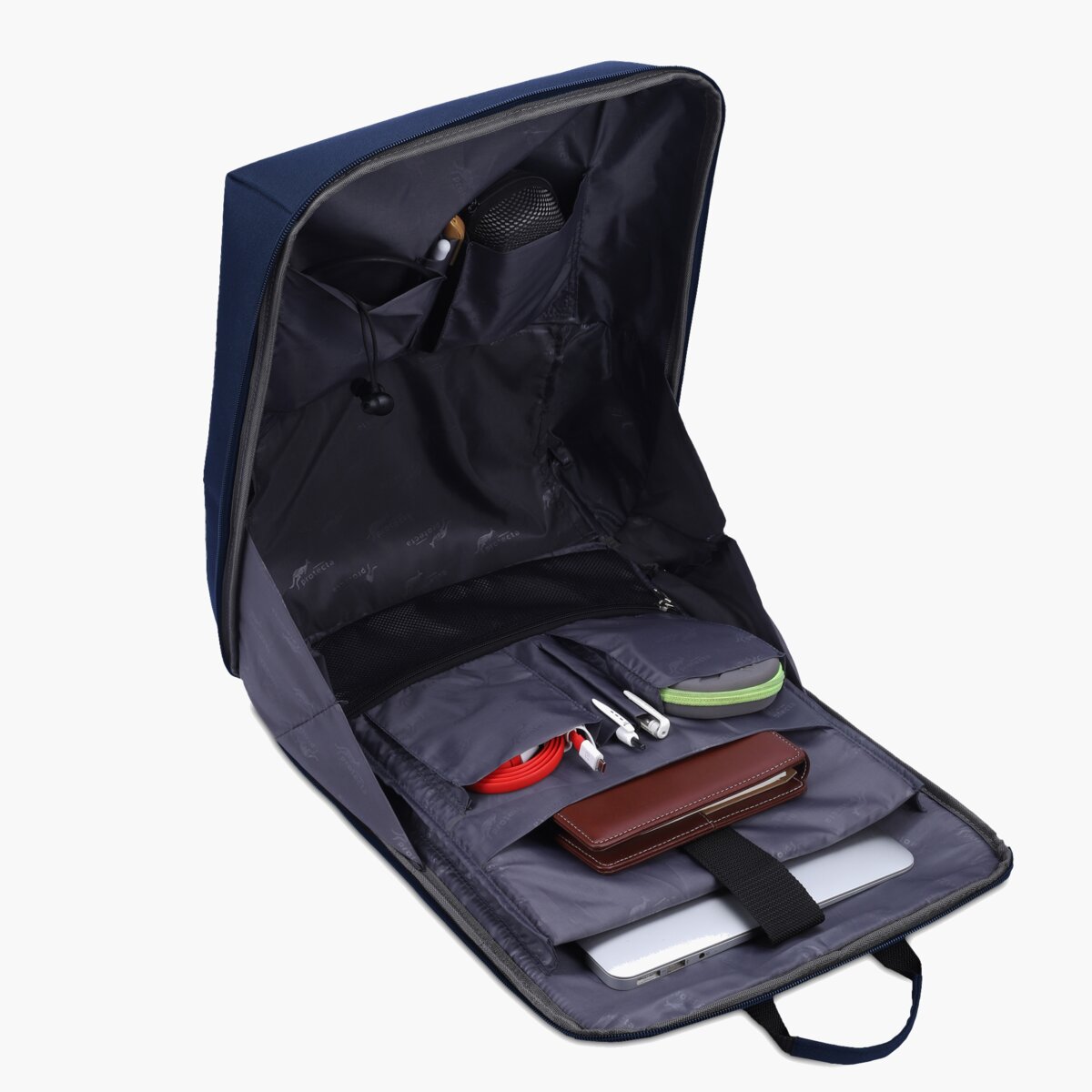 Blue | Protecta Quest Anti-Theft Office Laptop Backpack - 4
