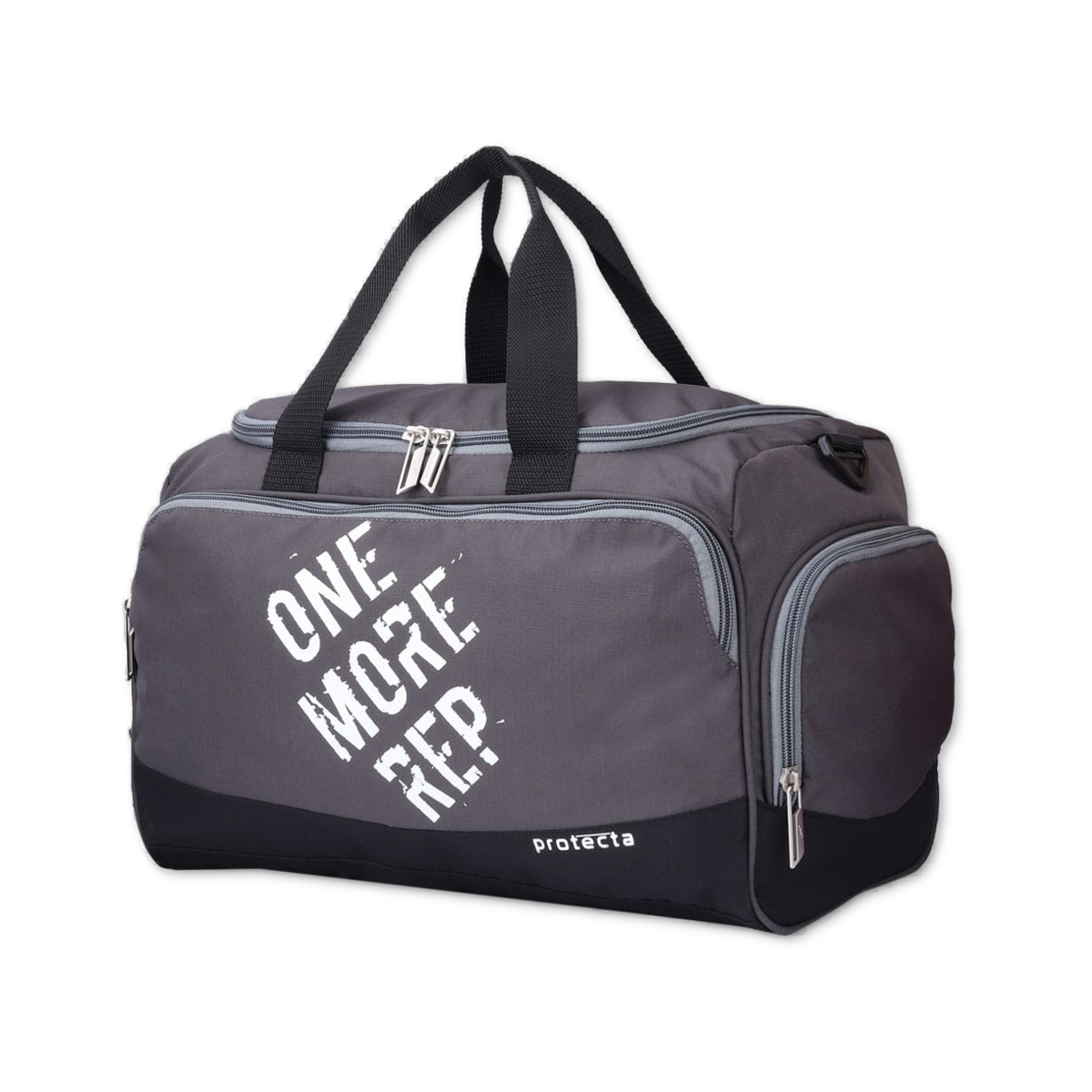Black-Grey | Protecta Rep Gym Bag-Main