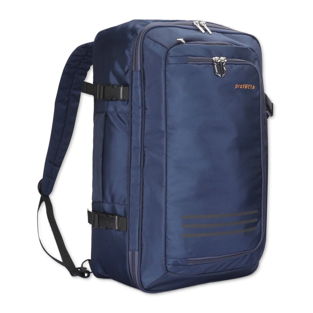 Navy Blue | Protecta Simple Equation Convertible Office Trave Laptop Backpack-1