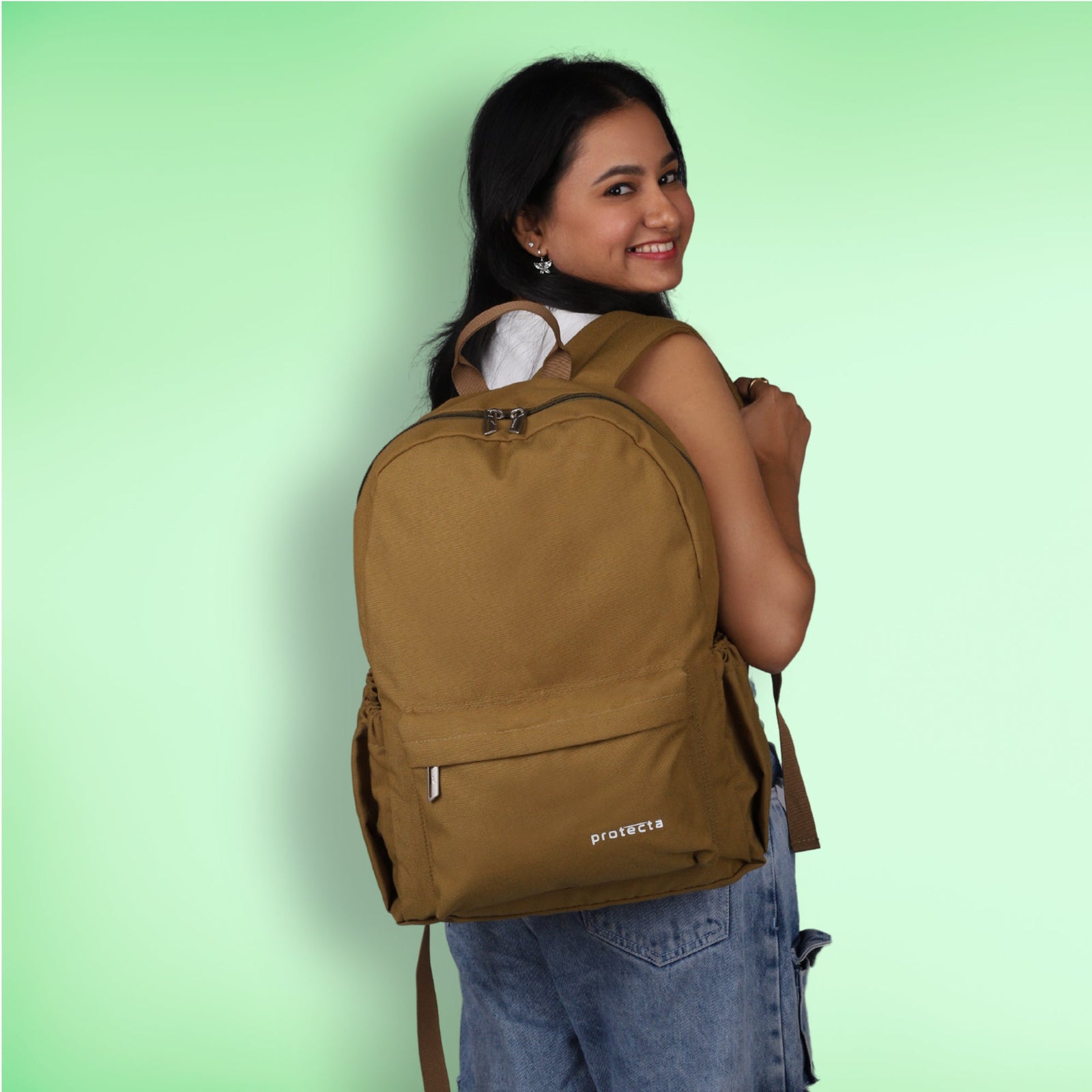 Beige | Protecta Spectrum Laptop Backpack - 8