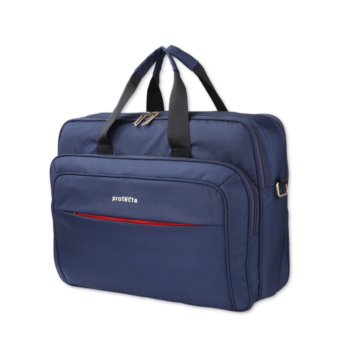 Navy-Red, Protecta Staunch Ally Travel & Offfice Laptop Bag-2