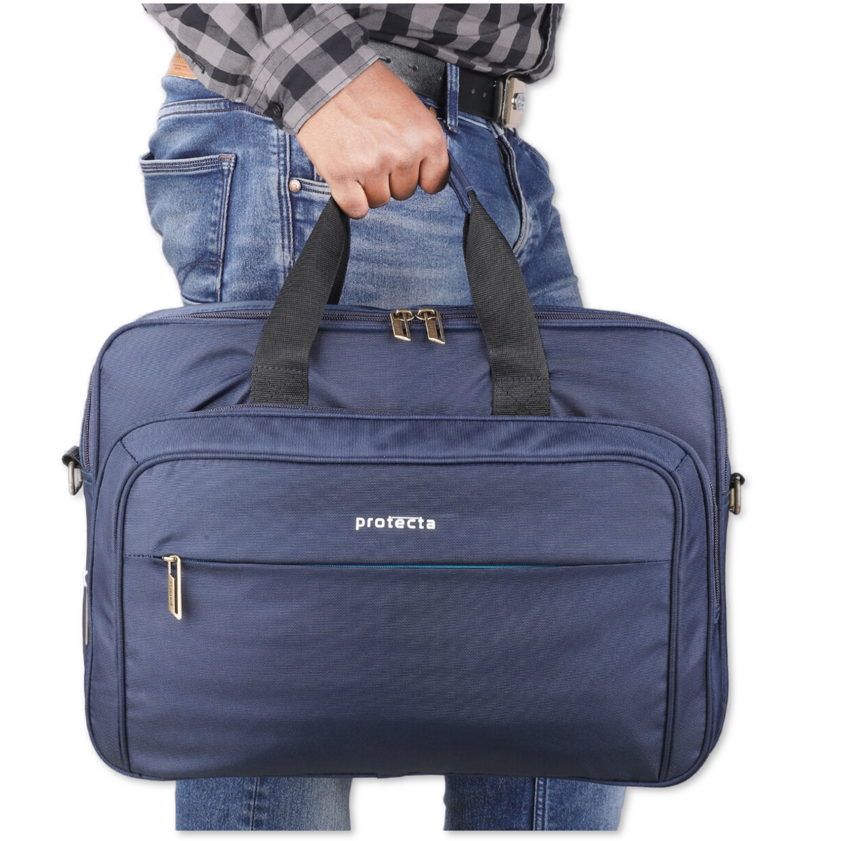 Navy-Blue, Protecta Staunch Ally Travel & Offfice Laptop Bag-8