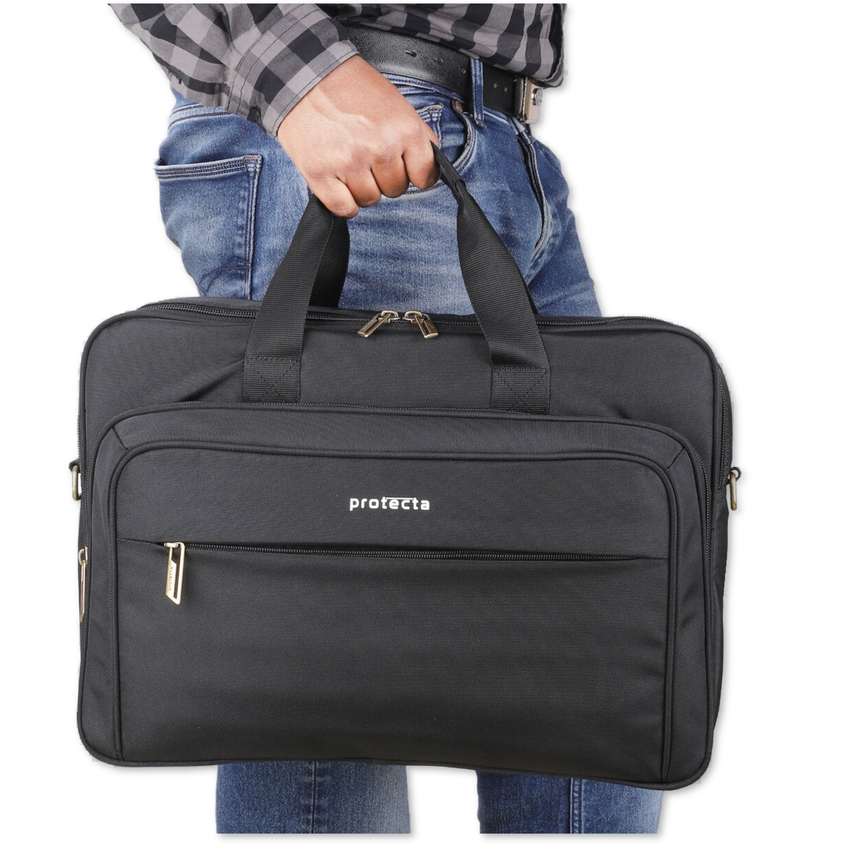 Black, Protecta Staunch Ally Travel & Offfice Laptop Bag-8