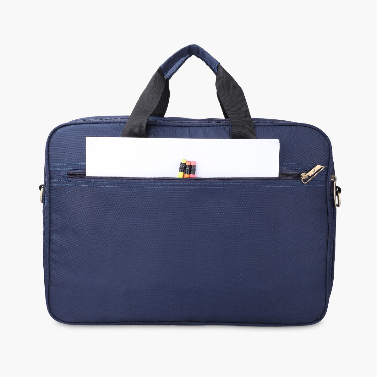 Navy-Red, Protecta Staunch Ally Travel & Offfice Laptop Bag-4