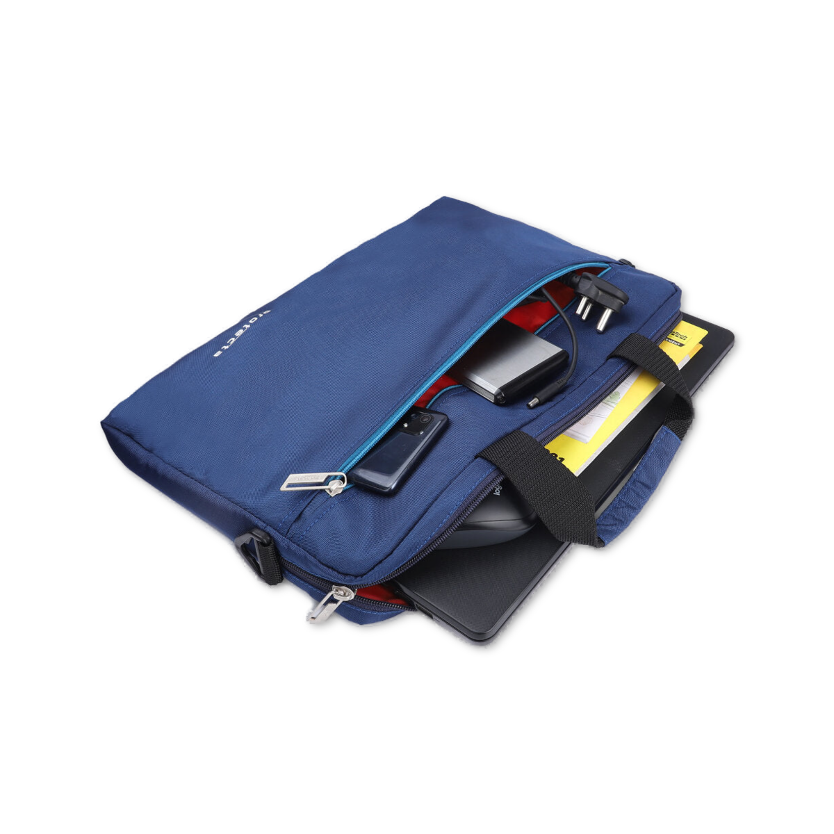 Navy-Blue | Protecta Staunch Ally Lite Slim Office Laptop Bag-1