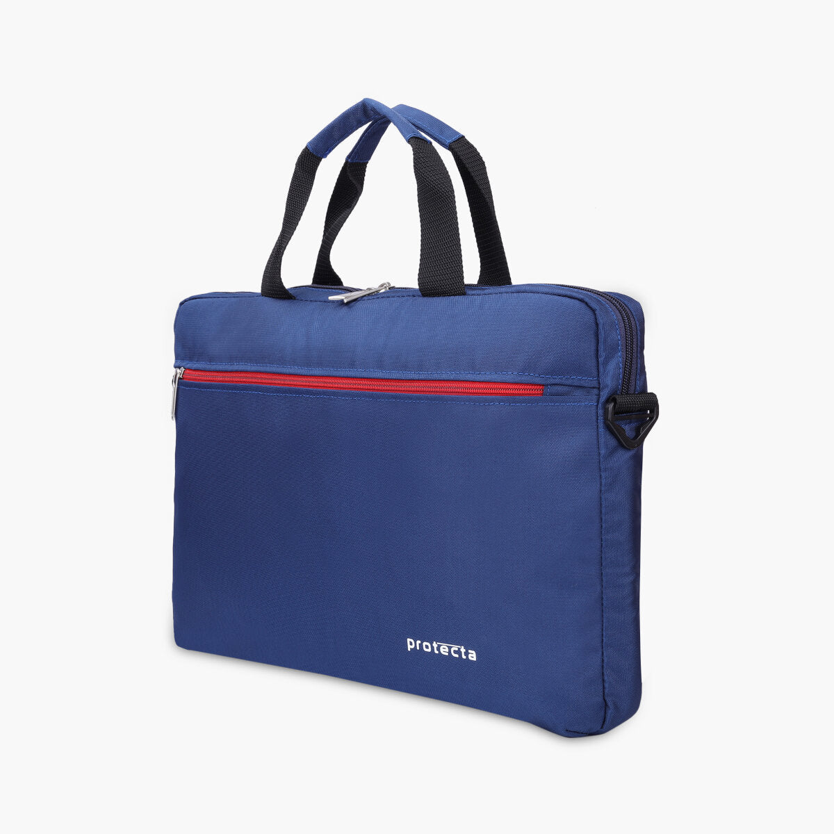 Navy-Red | Protecta Staunch Ally Lite Slim Office Laptop Bag-2