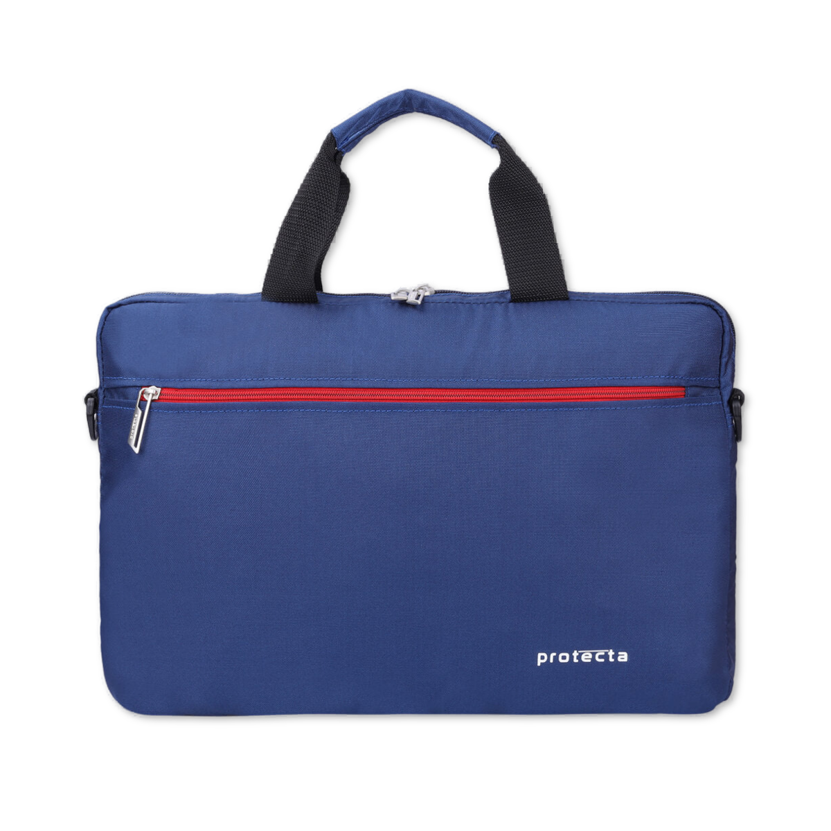 Navy-Red | Protecta Staunch Ally Lite Slim Office Laptop Bag-Main