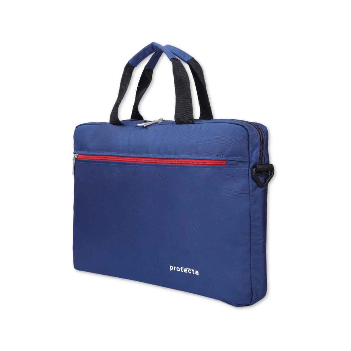 Navy-Red | Protecta Staunch Ally Lite Slim Office Laptop Bag-2