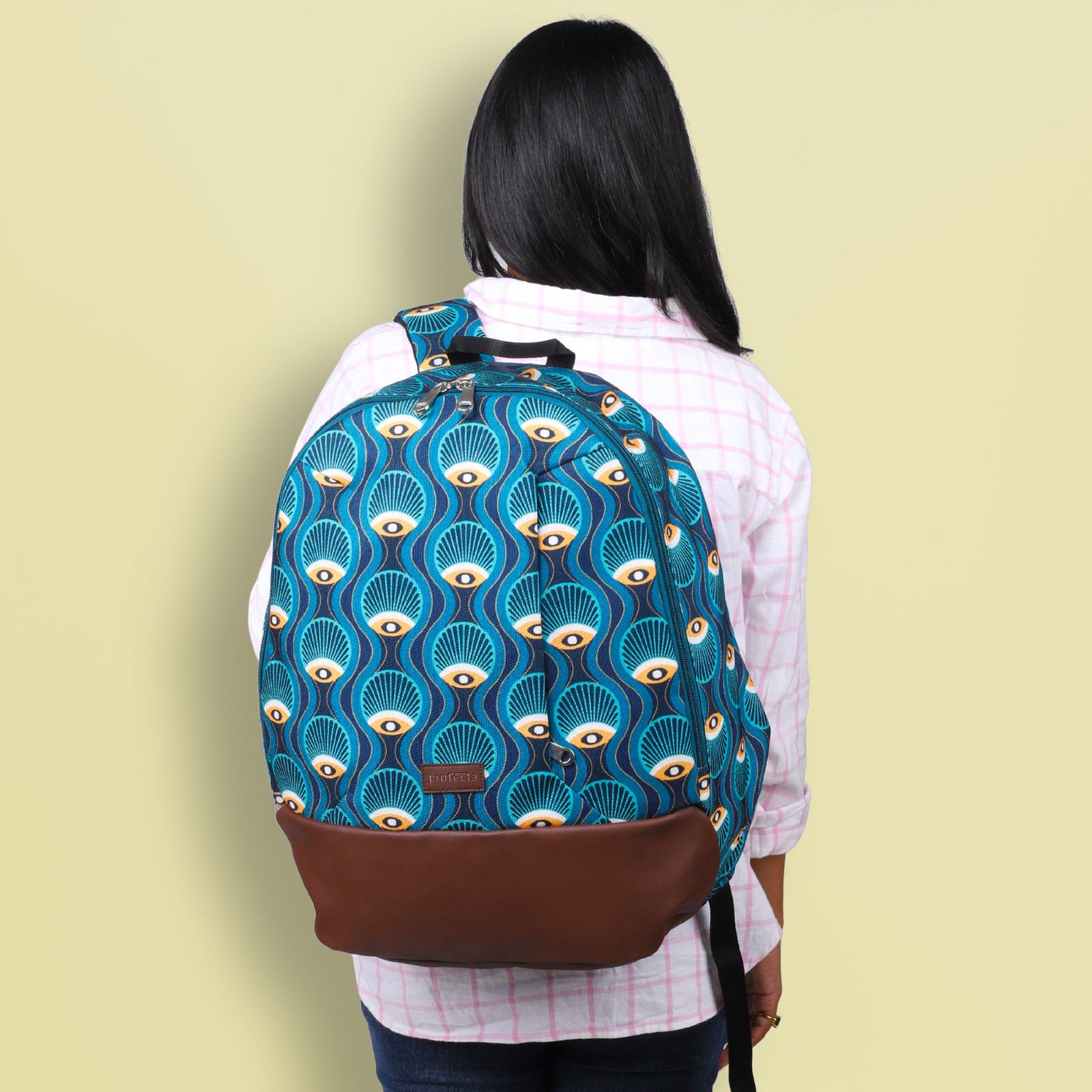 Art Deco Print | Protecta Stride Laptop Backpack - Main