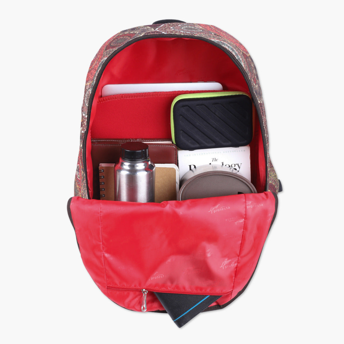 Ethnic Print | Protecta Stride Laptop Backpack - 8