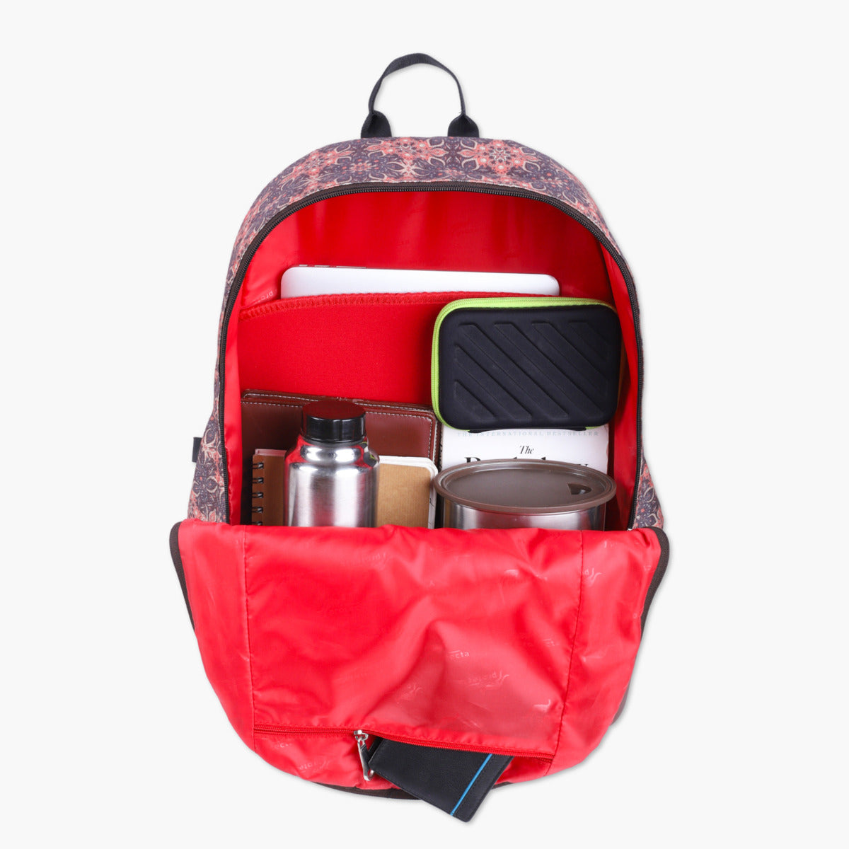 Vintage Print | Protecta Stride Laptop Backpack - 8