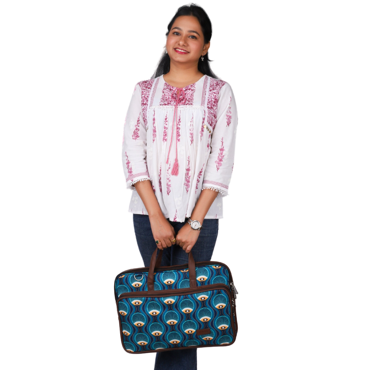 Art Deco Print | Protecta Stride Laptop Bag - 2