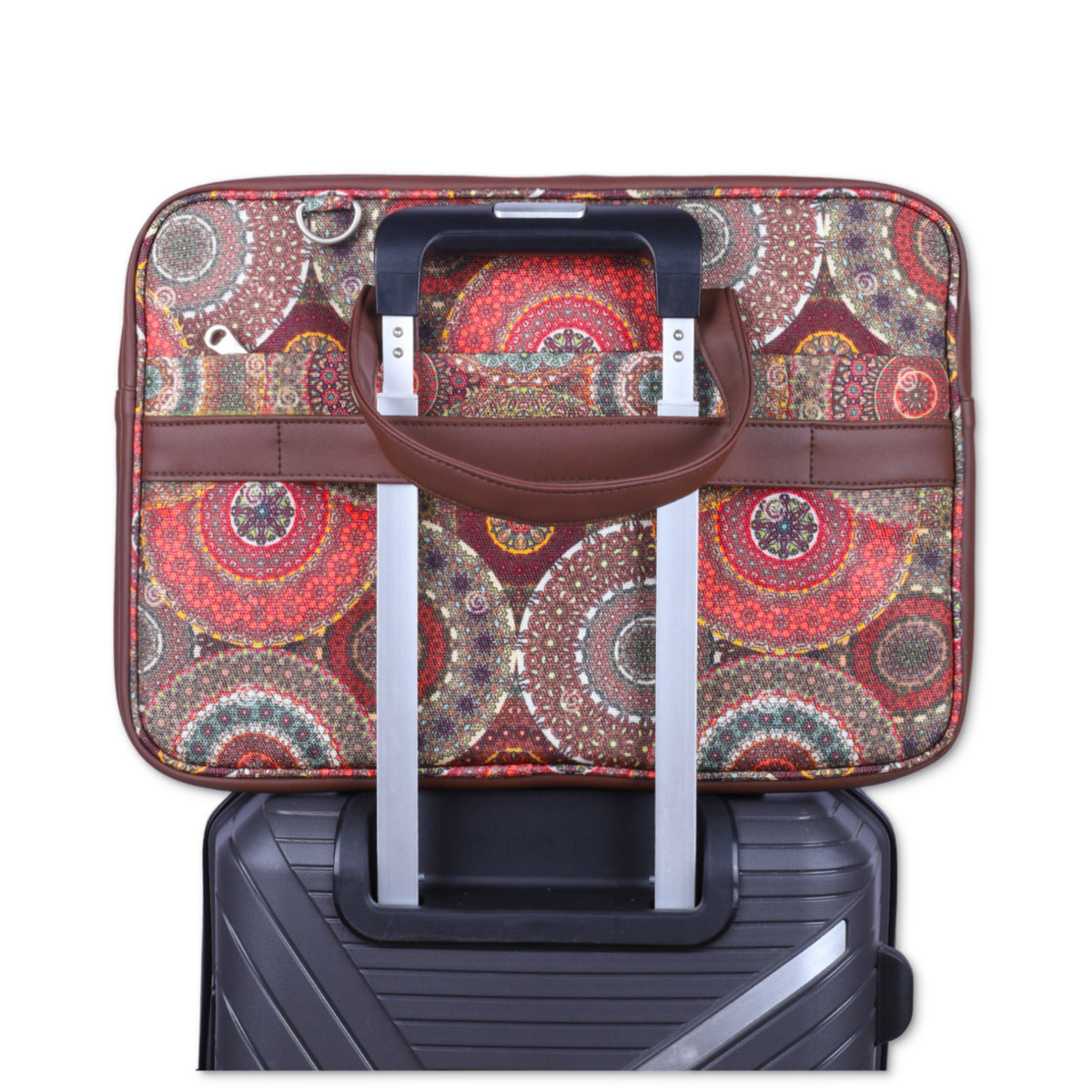 Ethnic Print | Protecta Stride Laptop Bag - 6
