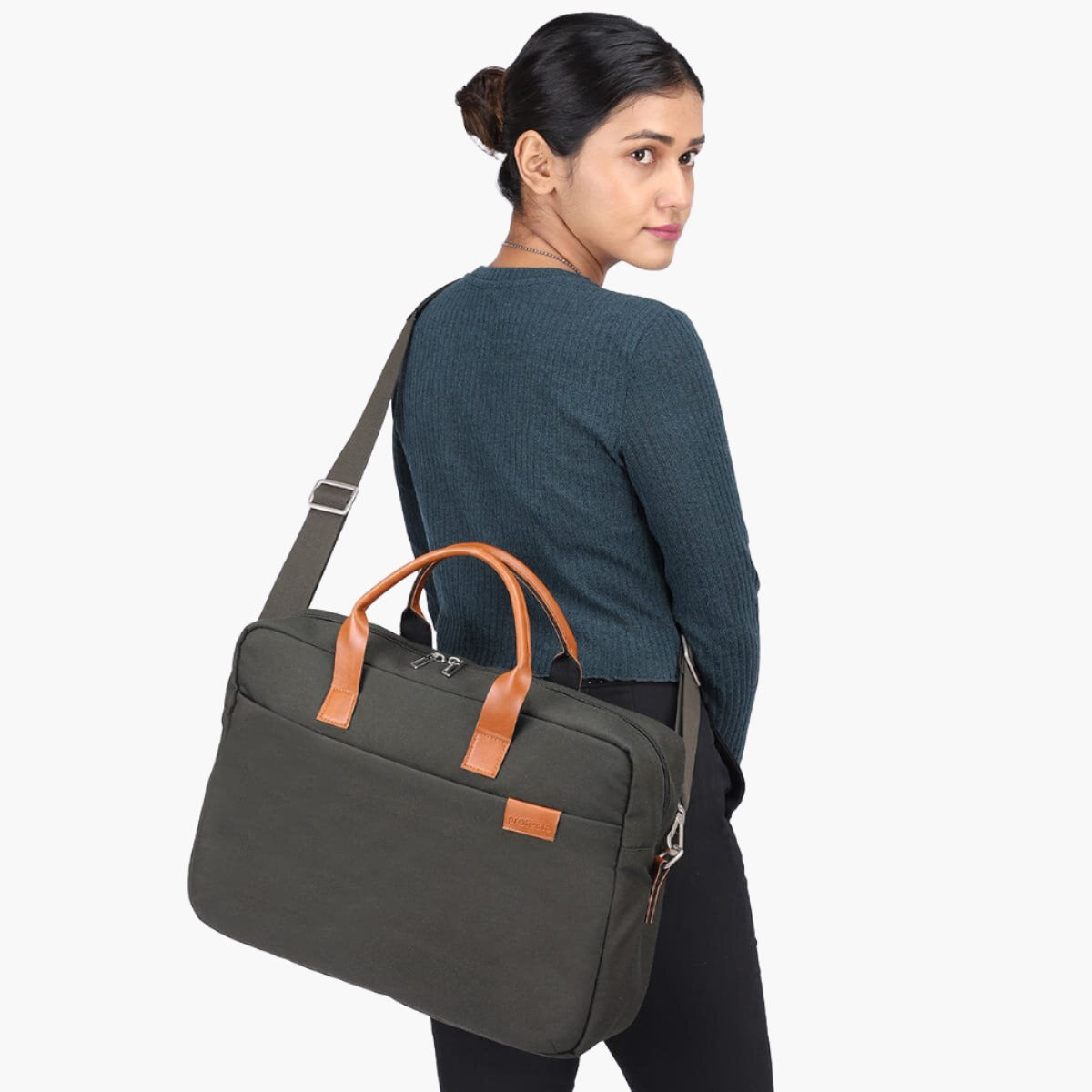 Olive | Protecta The Strong Buzz Office Laptop Bag - 5