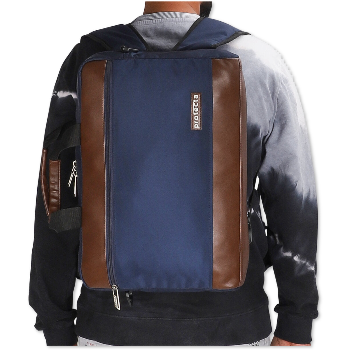 Navy | Protecta The Underdog Convertible Briefcase Backpack - 10