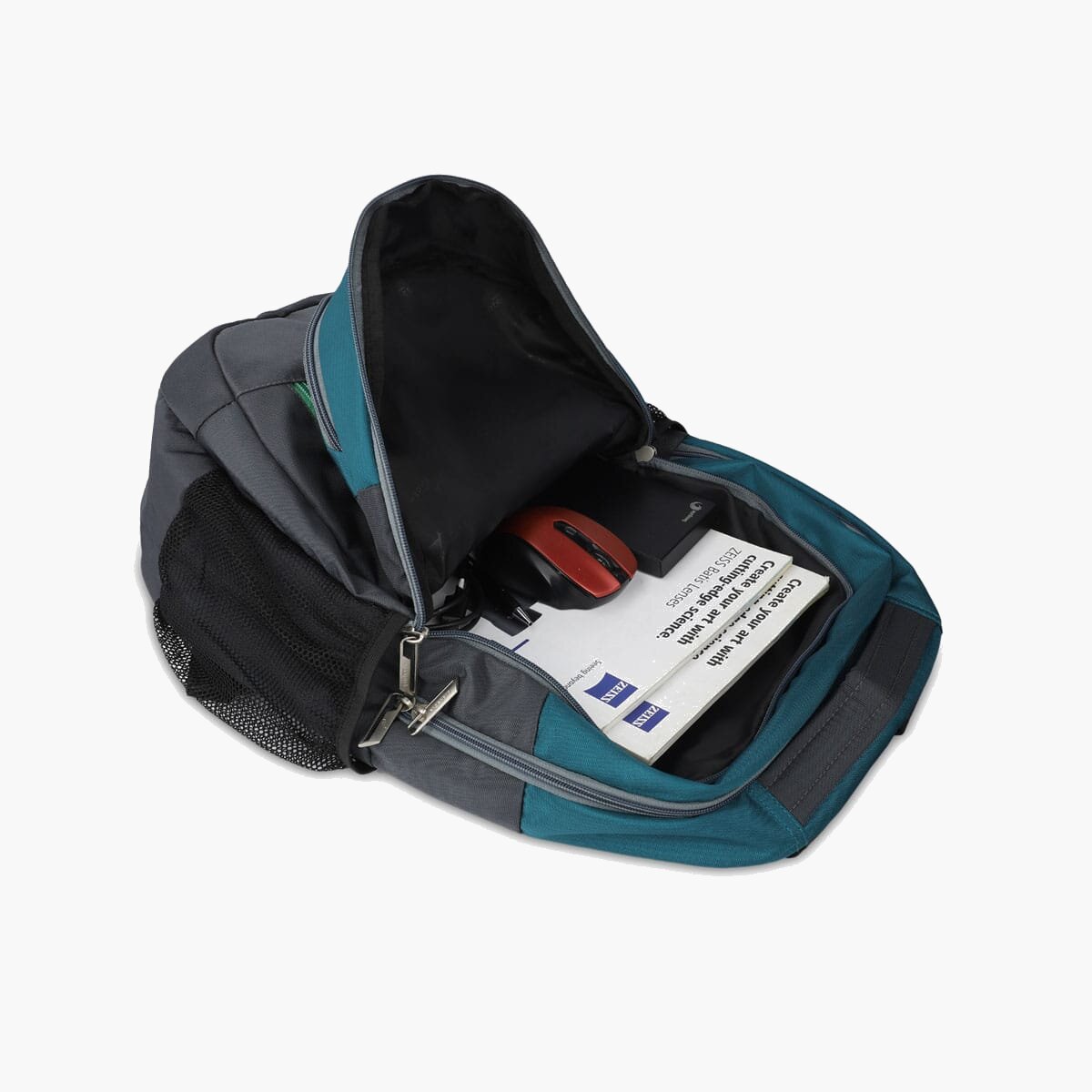 Grey-Astral| Protecta Twister Laptop Backpack-4