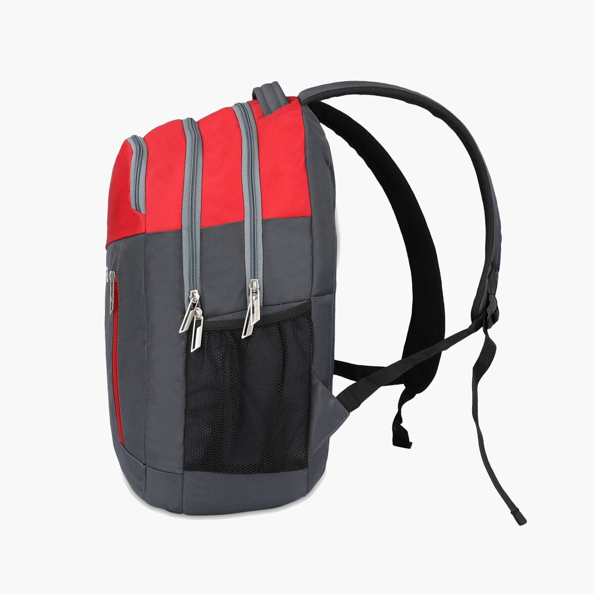 Grey-Red | Protecta Twister Laptop Backpack-2