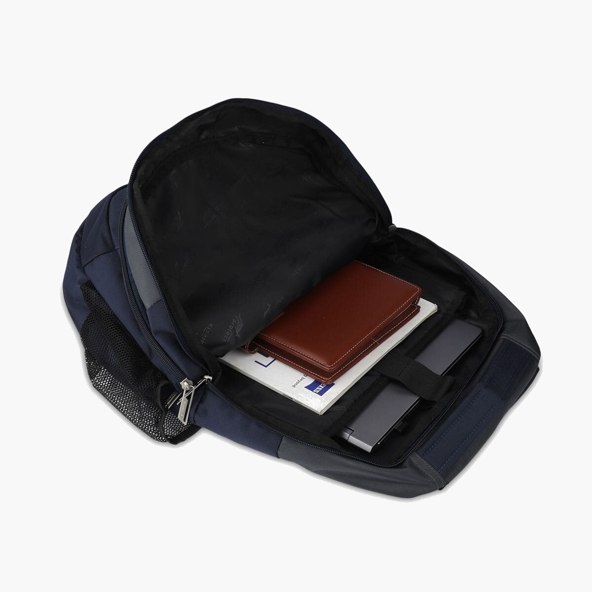 Navy-Grey| Protecta Twister Laptop Backpack-5