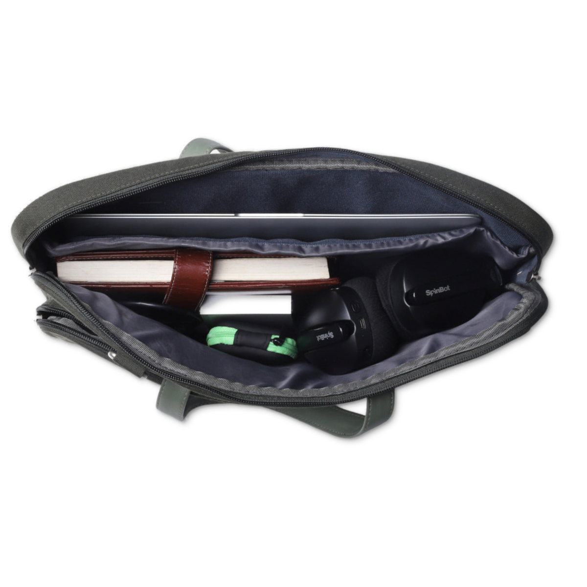 Olive Green | Protecta Windfall Laptop Bag - 6