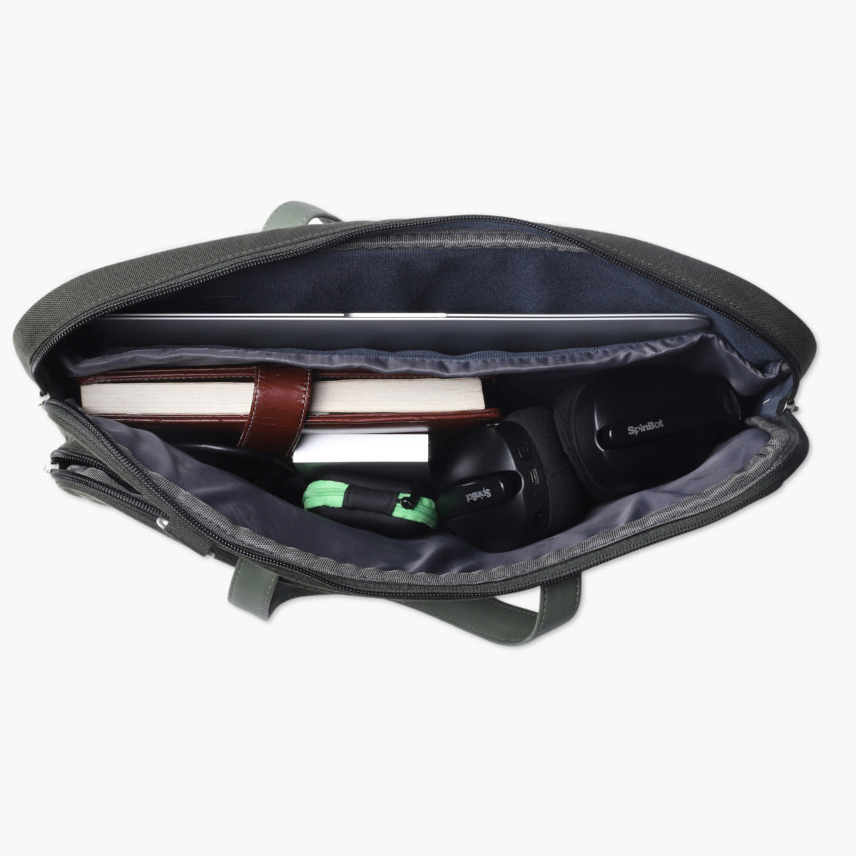 Olive Green | Protecta Windfall Laptop Bag - 6