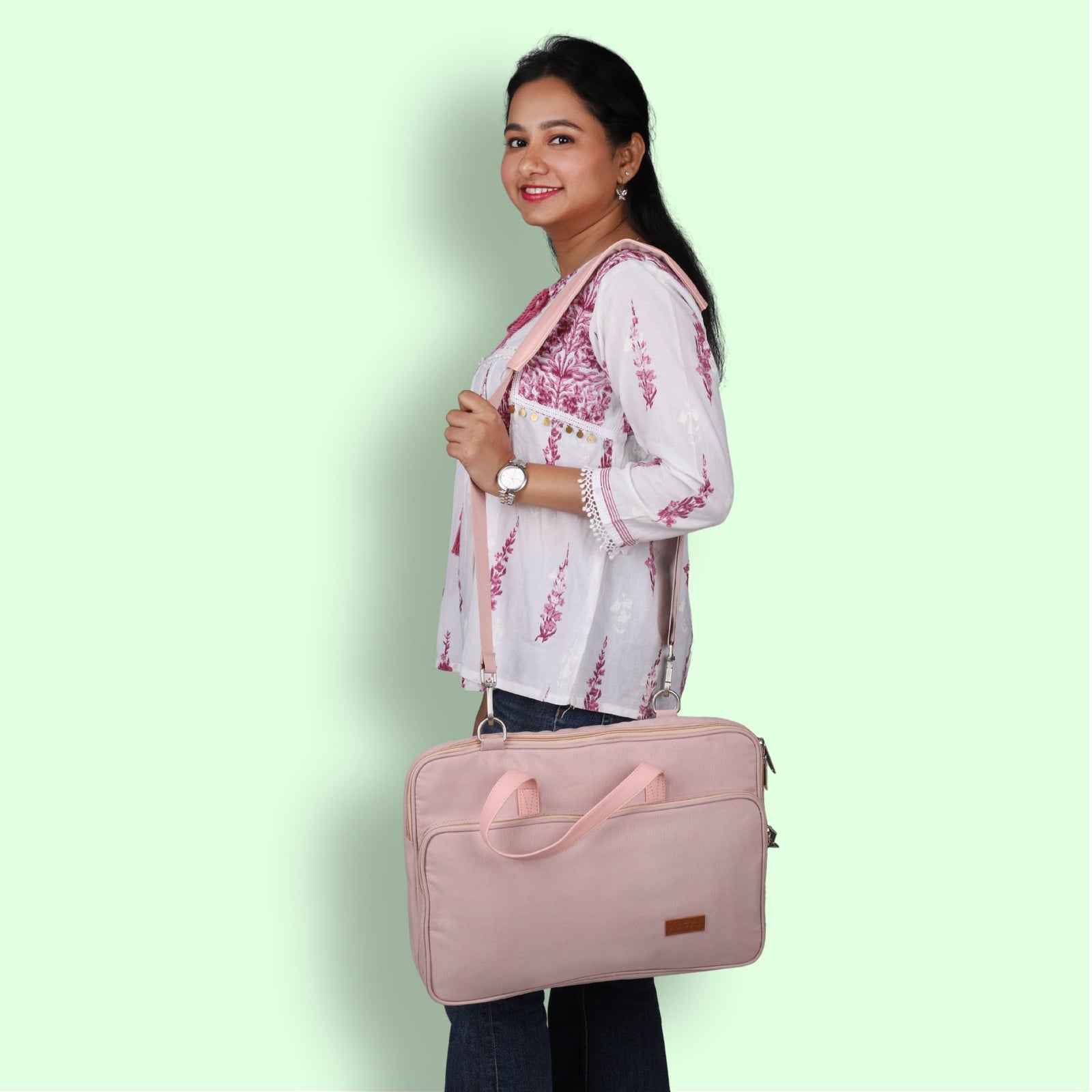 Pink | Protecta Windfall Laptop Bag - 2