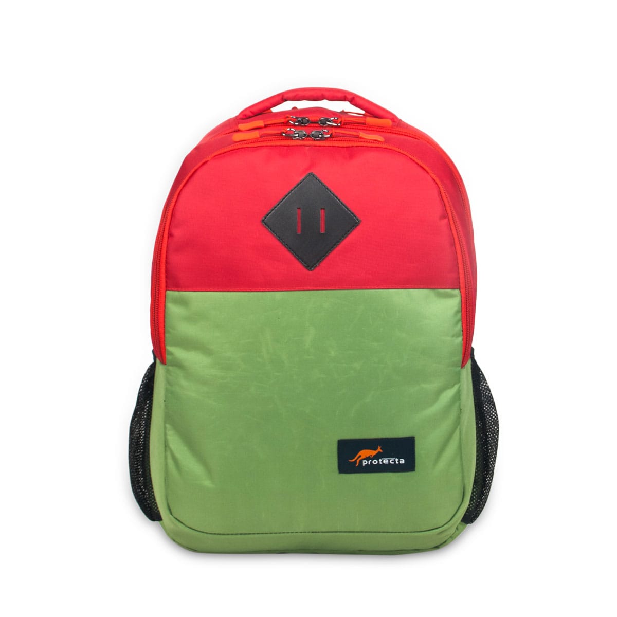 Green-Red, Protecta Bravo School &amp; College Backpack-Main