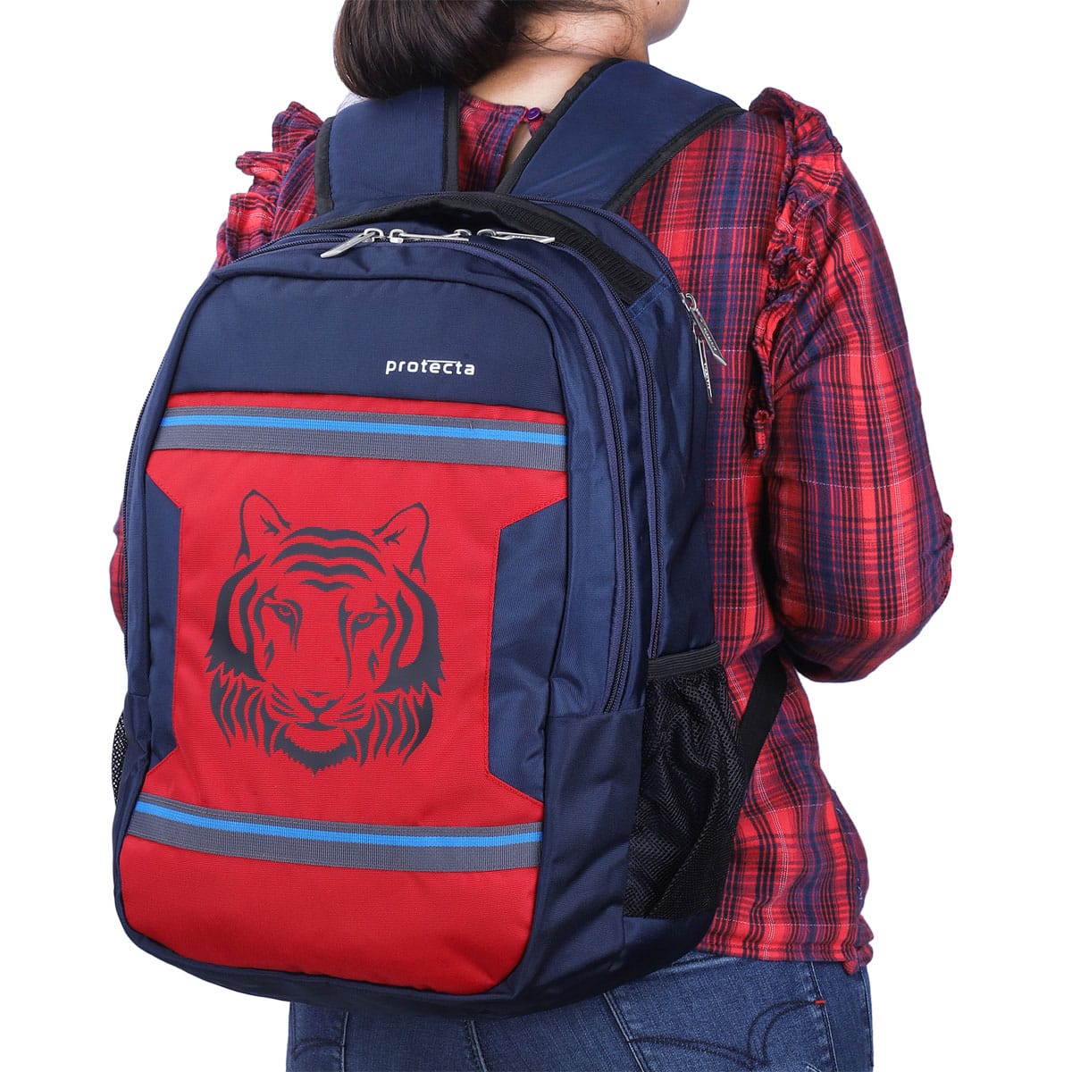 Navy-Red| Protecta Harmony Laptop Backpack-6