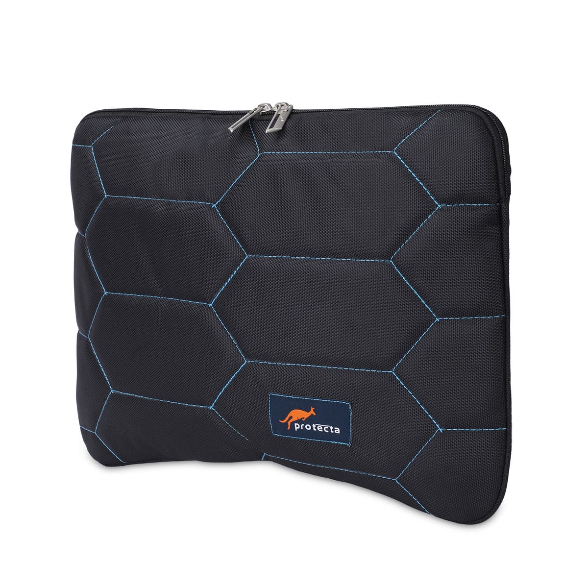 Black-Blue, Honeycomb Laptop Sleeve-1