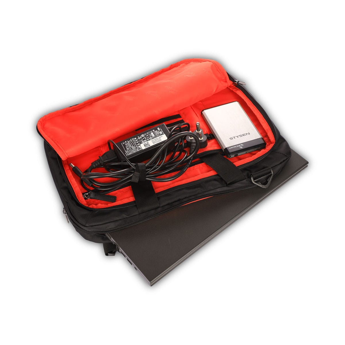 Black, The Professional Office Laptop Bag-6