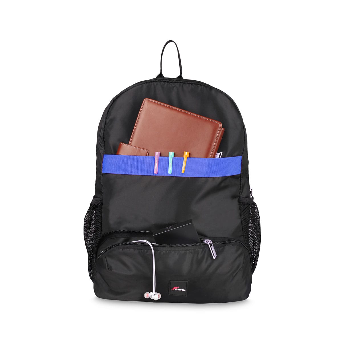 Black-Blue | Protecta Triumph Laptop Backpack-4