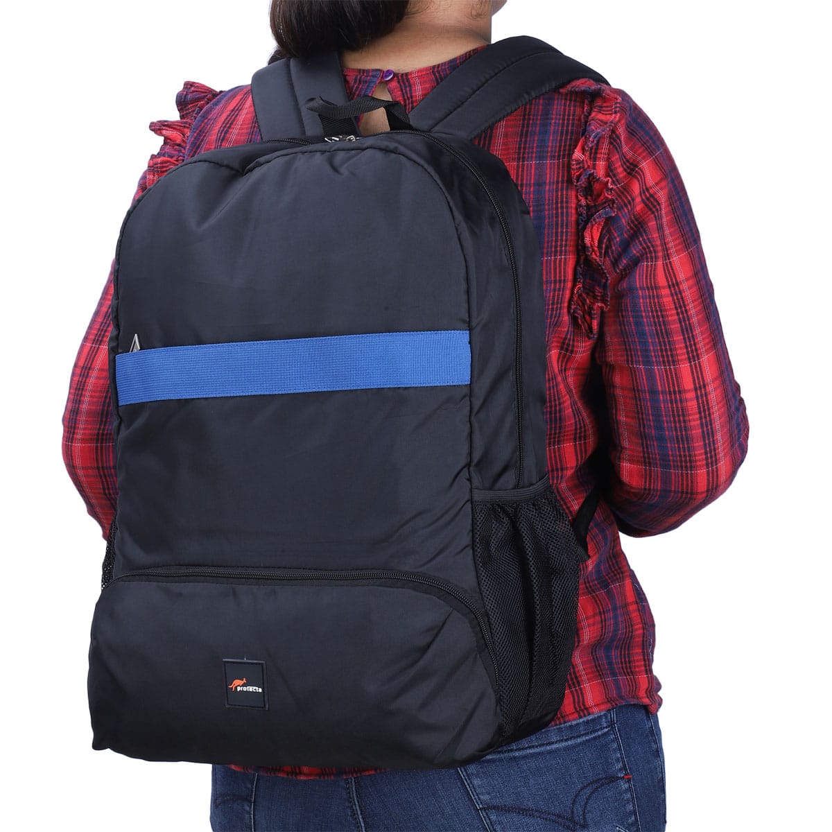 Black-Blue | Protecta Triumph Laptop Backpack-6