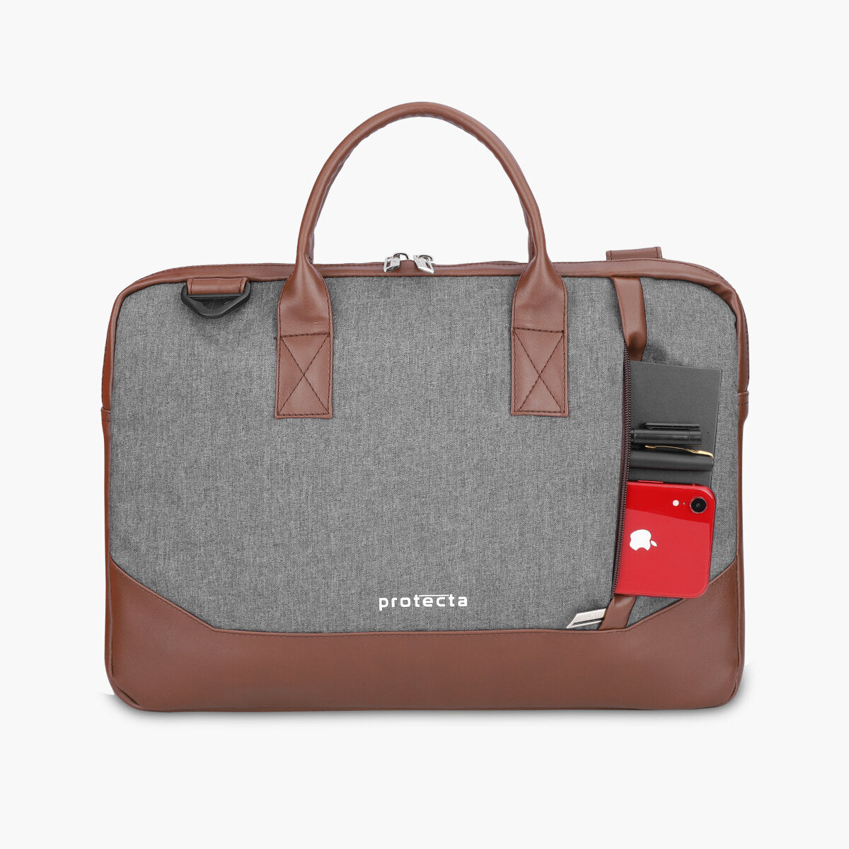 Stone Grey | Protecta Advantage Slim Laptop Bag-4