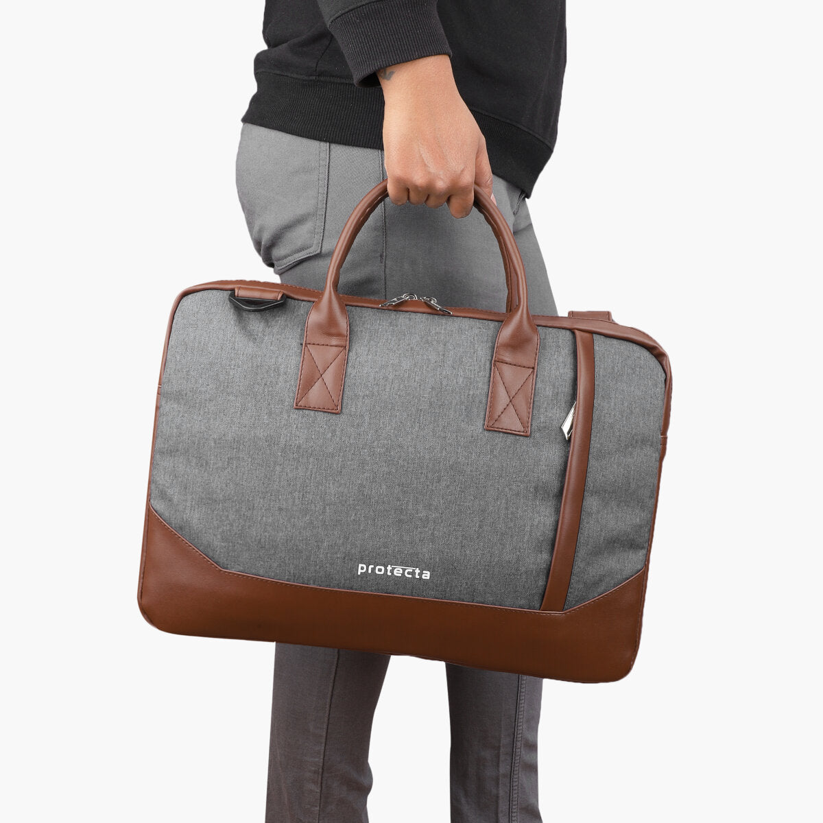 Stone Grey | Protecta Advantage Slim Laptop Bag-8