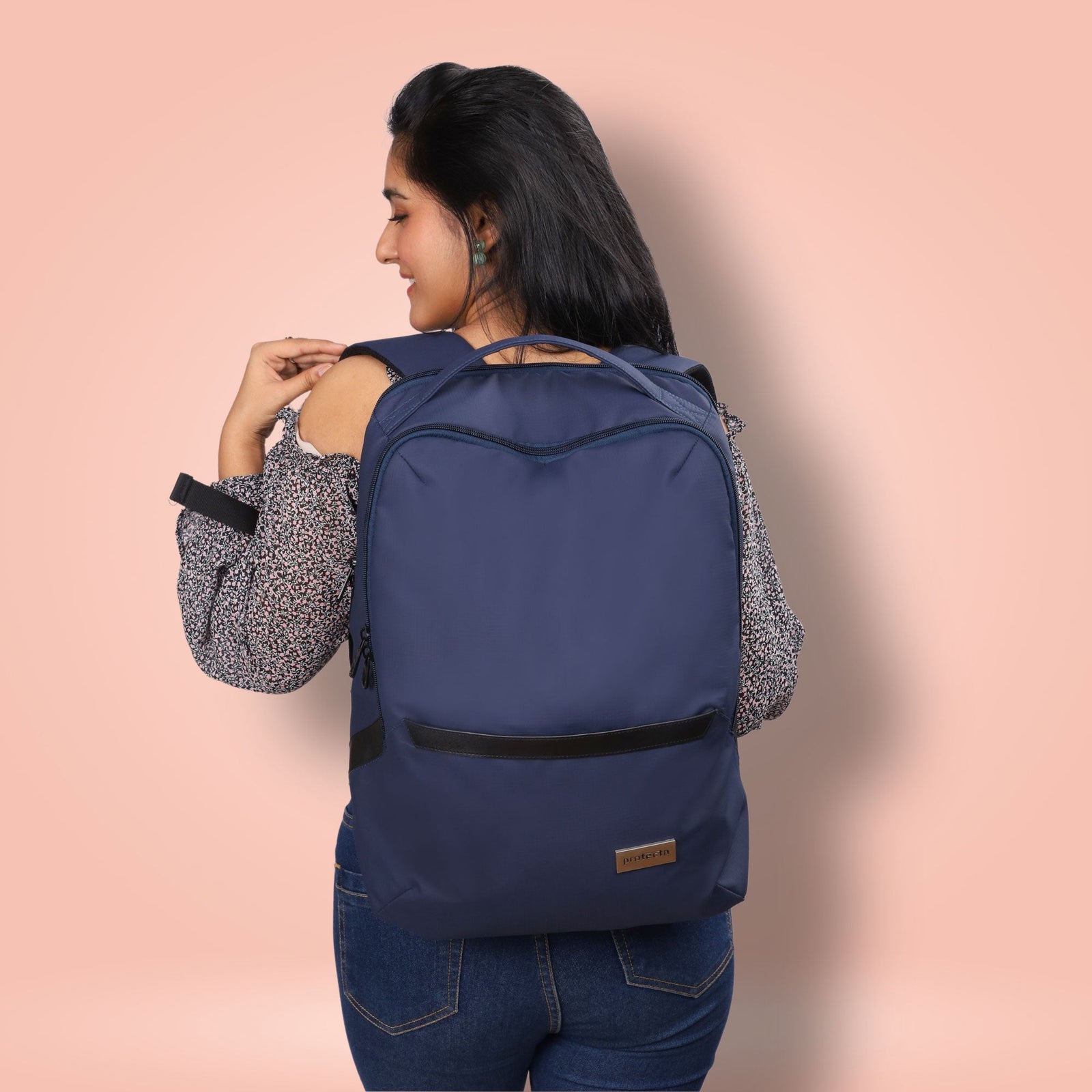 Blue | Protecta Apex Laptop Backpack - Main