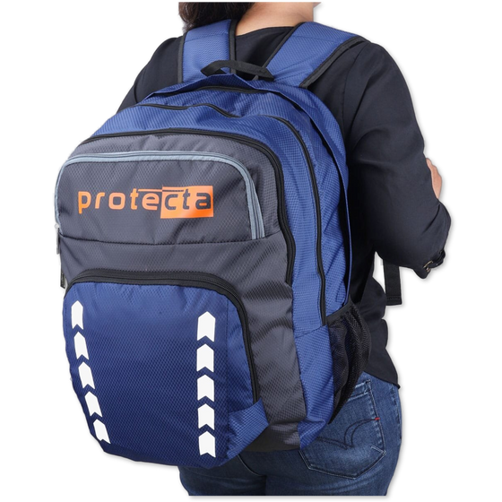 Navy-Grey | Protecta Bolt Laptop Backpack-6