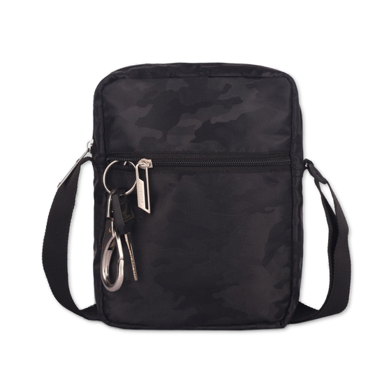 Black| Protecta Camo Unisex Sling Bag-1