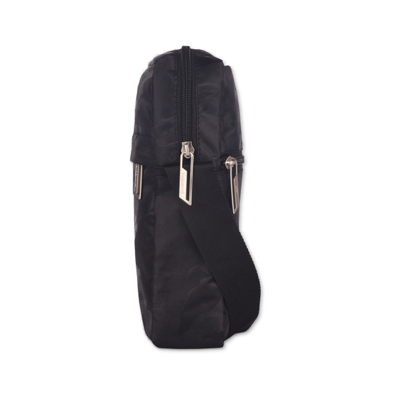 Black| Protecta Camo Unisex Sling Bag-2