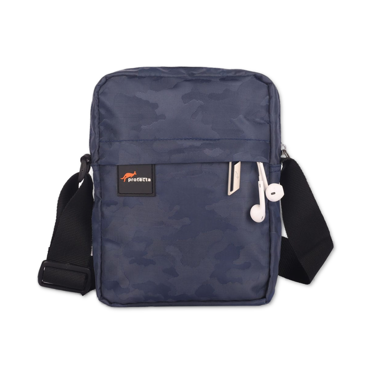 Navy | Protecta Camo Unisex Sling Bag-Main