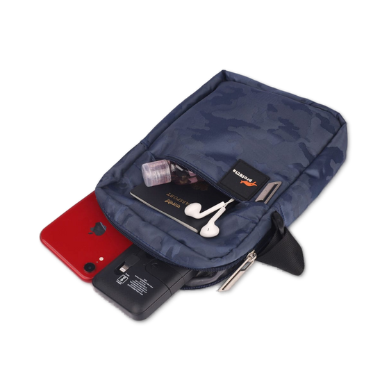 Navy | Protecta Camo Unisex Sling Bag-5