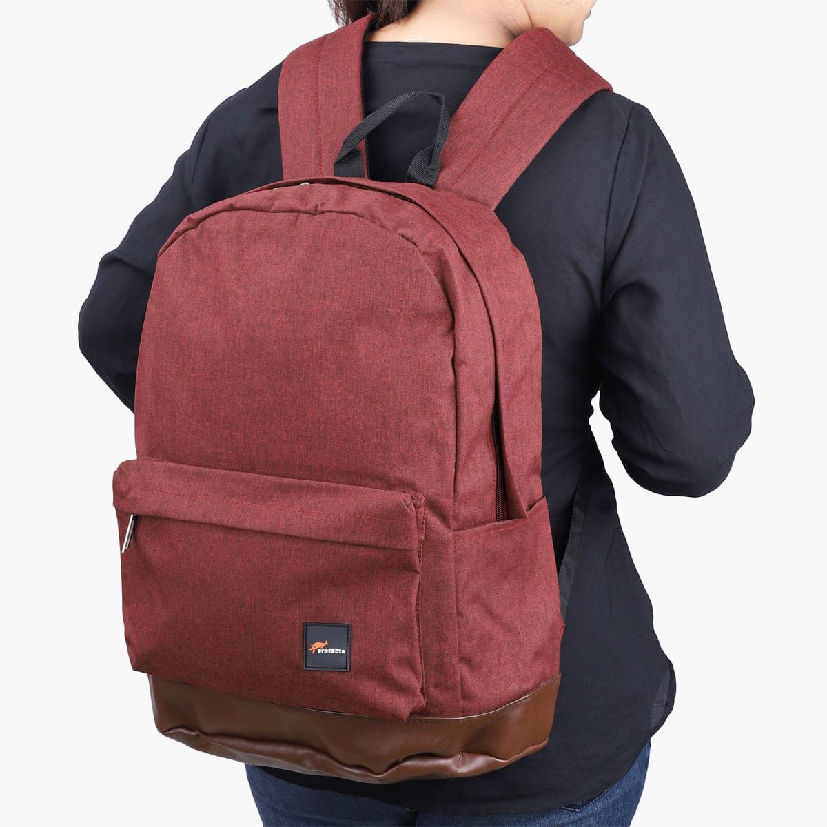 Rust Red | Protecta Chain Reaction Laptop Backpack-6