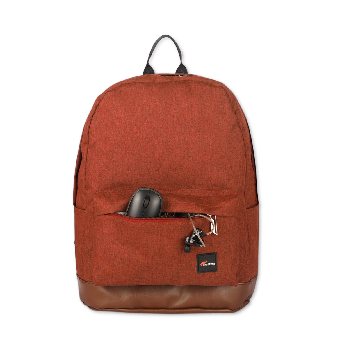 Rust Red | Protecta Chain Reaction Laptop Backpack-5