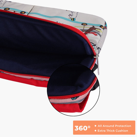 Travelling Dogs Print | Protecta Charlie Laptop Bag