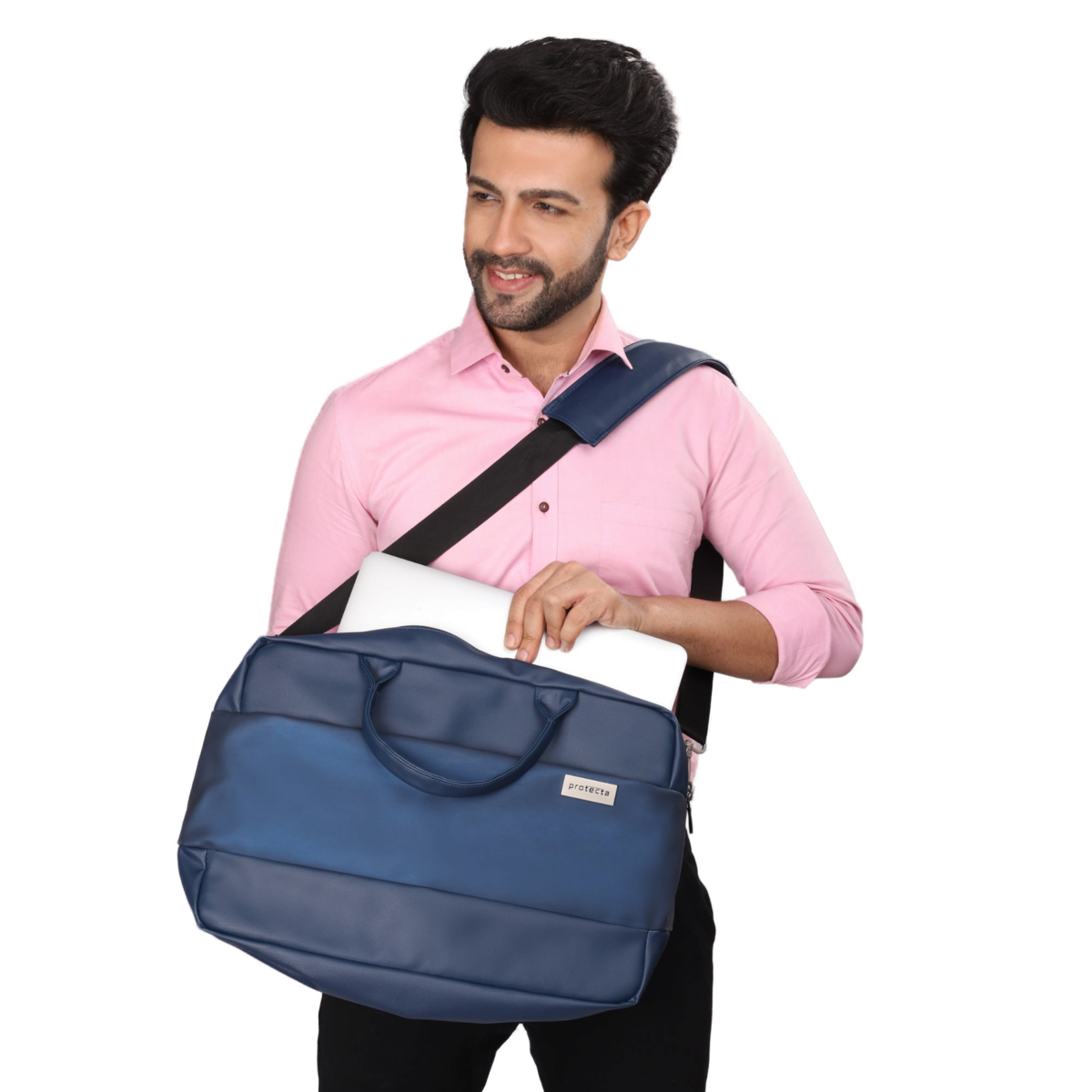Blue | Protecta Conquest Laptop Bag - 8