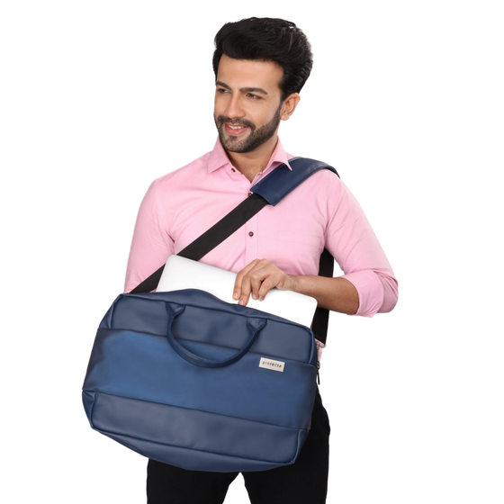 Blue | Protecta Conquest Laptop Bag - 8