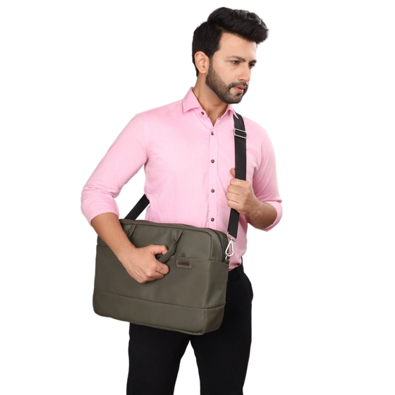 Green | Protecta Conquest Laptop Bag - 3
