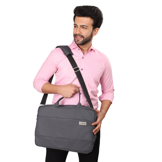 Grey | Protecta Conquest Laptop Bag - 1