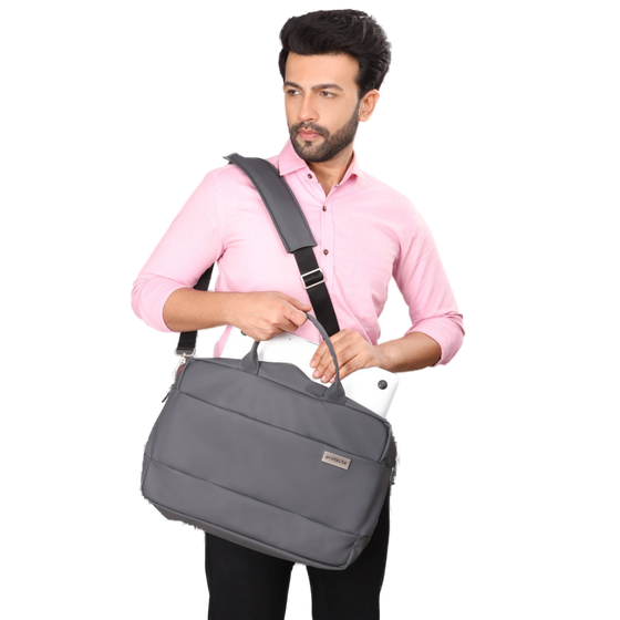 Grey | Protecta Conquest Laptop Bag - 4