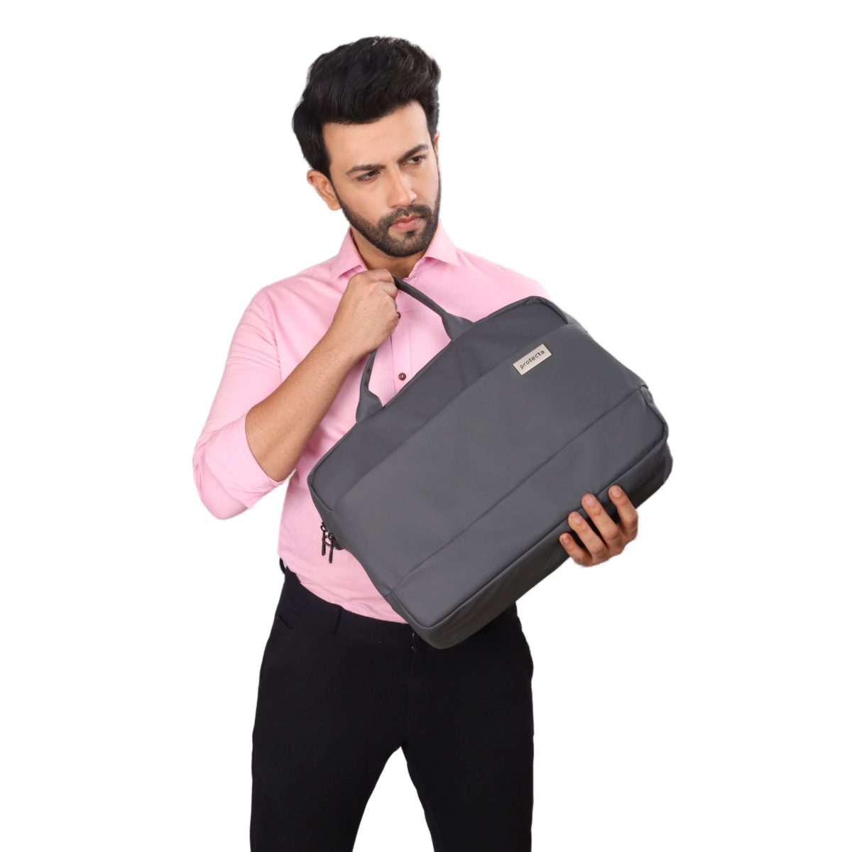 Grey | Protecta Conquest Laptop Bag - 8