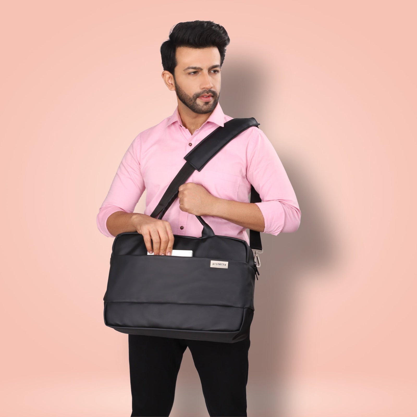 Black | Protecta Conquest Laptop Bag - 3